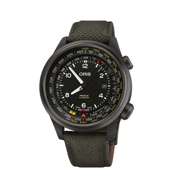 Oris ProPilot Altimeter Black Stainless Steel Watch