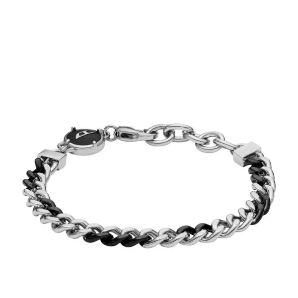 Diesel Unisex Two-Tone Stainless Steel Chain Bracelet - Dx1498931