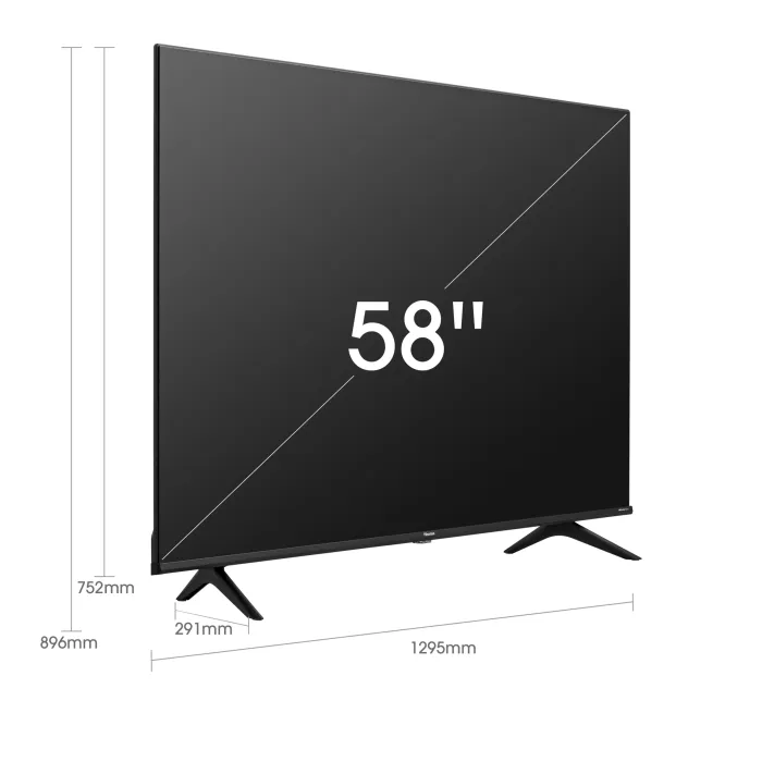 Hisense 58-inch Smart UHD TV 58A6H