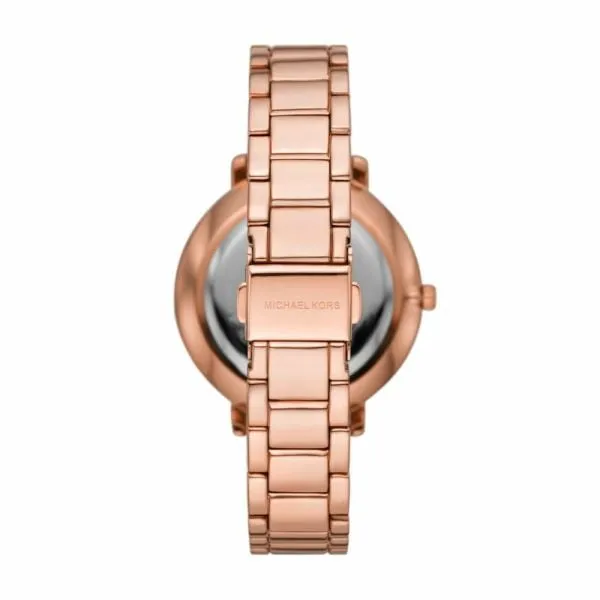 Michael Kors Pyper Three-Hand Rose Gold-Tone Alloy Watch - MK4594