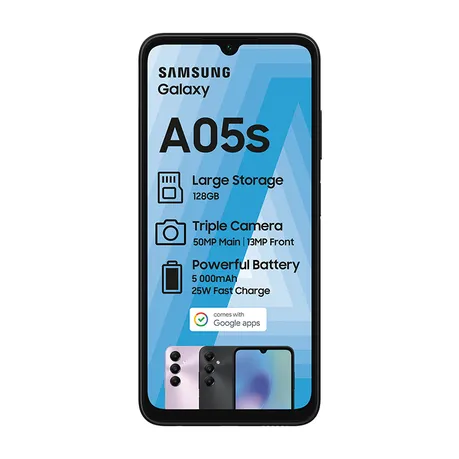 Samsung Galaxy A05s Dual Sim 128GB - Black