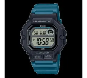 Casio Digital Lap Time Blue Rsn