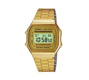 Casio Mens A168WG-9WDF Illuminator Quartz Retro Digital Watch