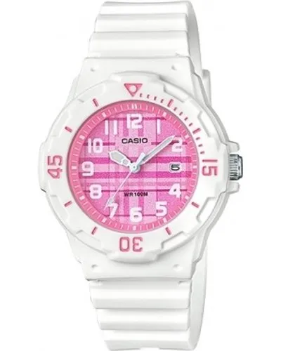 Casio Ladies Analogue Wrist Watch (White | Pink)