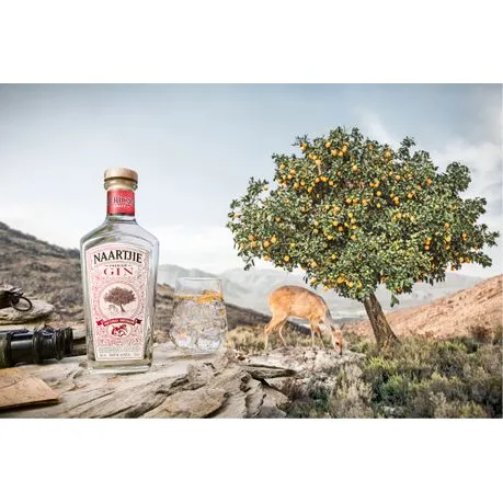 African Craft Gin - Naartjie Infused Premium Gin
