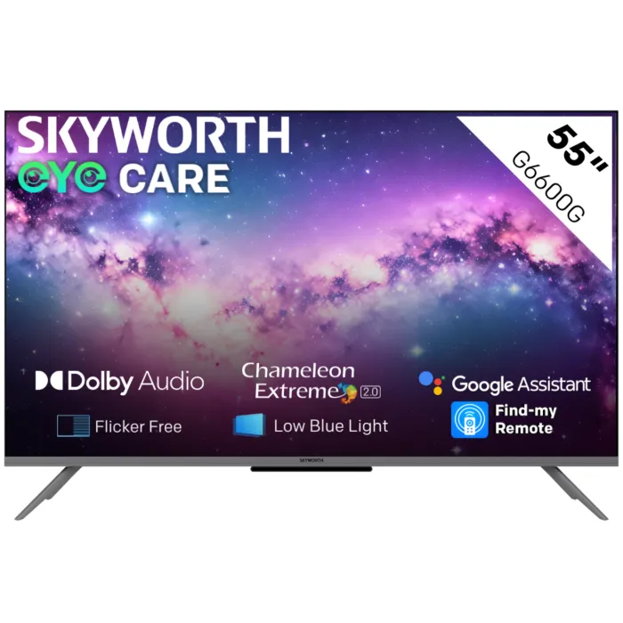 Skyworth 55 Inch UHD Google TV 55G6600G