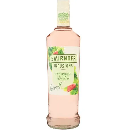 Smirnoff Infusions Watermelon & Mint 30% ABV - 750ml