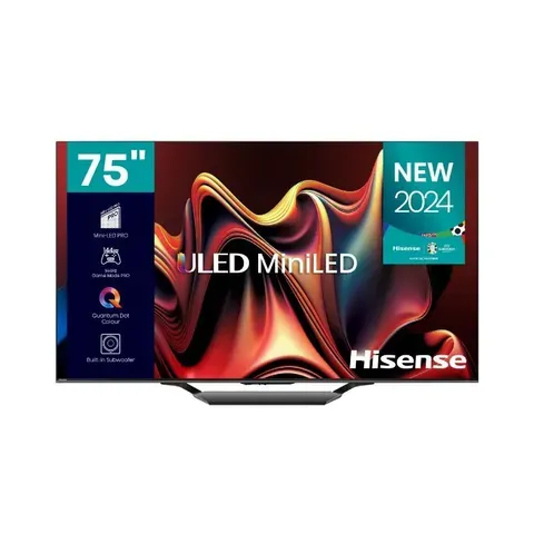 Hisense 75 Inch Mini LED 144hz ULED TV 75U7N