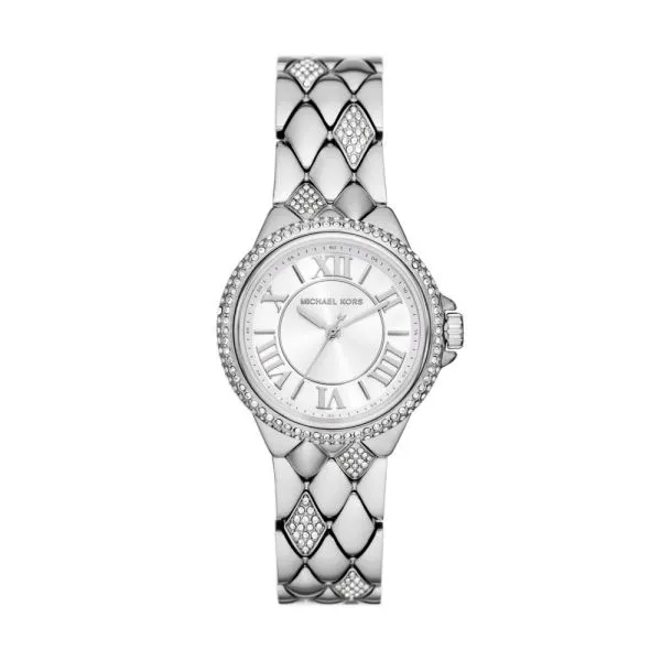 Michael Kors Camille Three-Hand Stainless Steel Watch - MK4804