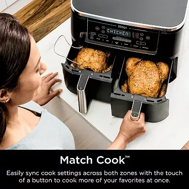 Ninja Foodi 6-in-1 10-qt. XL 2-Basket Air Fryer