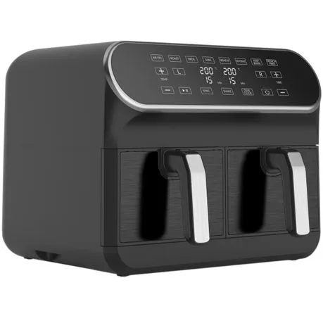 Eiger 8L Air Fryer with Dual Baskets & Digital Display - Duo Series