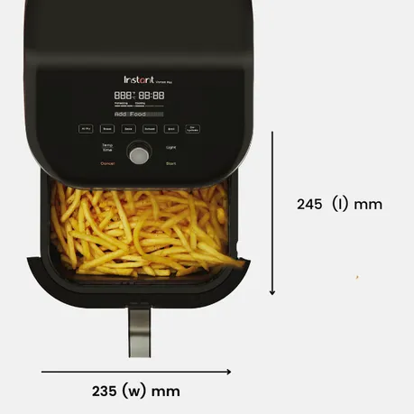 Instant Vortex Plus Air Fryer with ClearCook Window and OdourErase