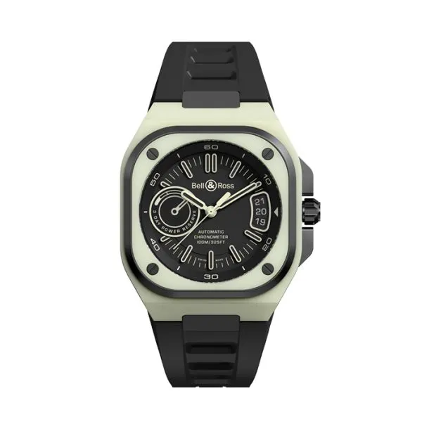 Bell & Ross BR-X5 Green Lum Limited Edition Titanium Watch