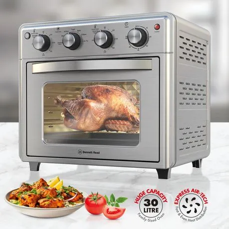 Bennett Read 30L Air Fryer Oven - Stainless Steel