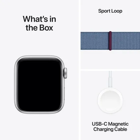 Apple Watch SE GPS + Cellular Aluminium Case with Sport Loop (40mm) 2023