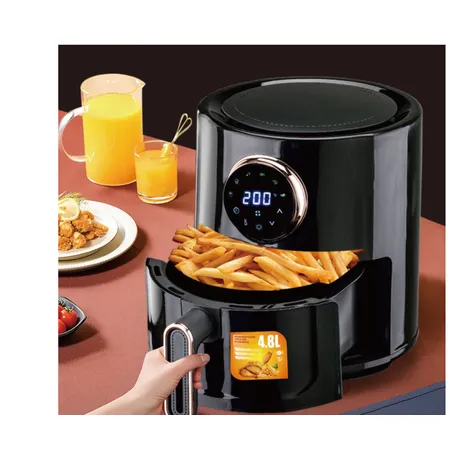 DH-Multi-Function Non Stick Air Fryer With thermostat & timer Control- 4.8L