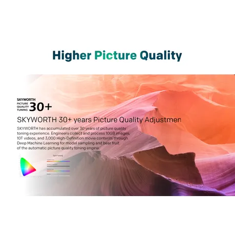 Skyworth 65-inch QLED Google TV-65SUE9500