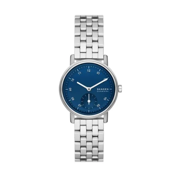 Skagen Women's Kuppel Lille Two-Hand Sub-Second Silver Stainless Steel Bracelet Watch - SKW3129