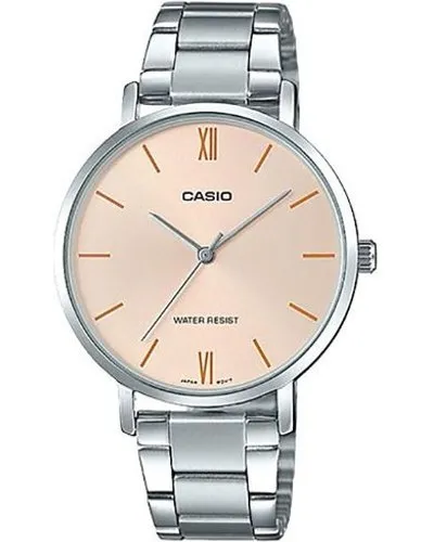 Casio Ladies Wrist Watch (Silver | Pink)