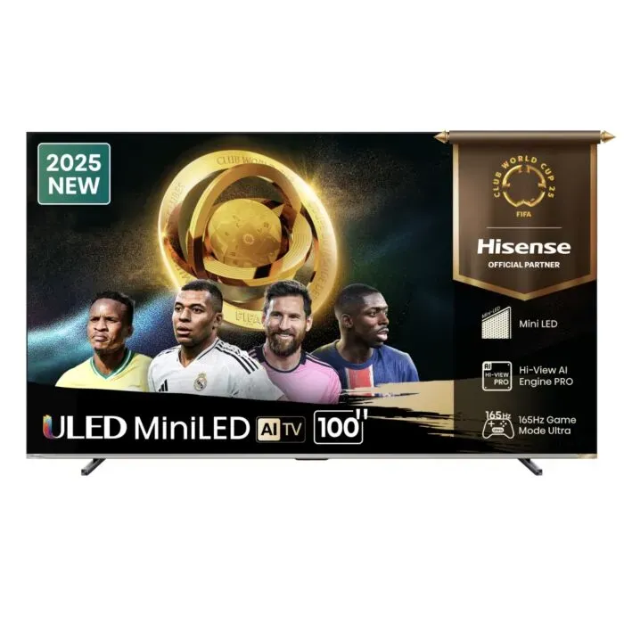 Hisense 254cm (100") Mini LED 144Hz ULED Smart TV - 100U7Q
