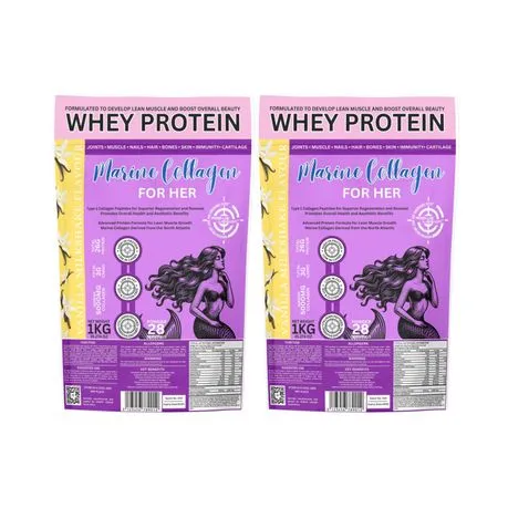 Rogue Legion Marine Collagen Whey Protein For Her -2x1kg- Vanilla Milkshake