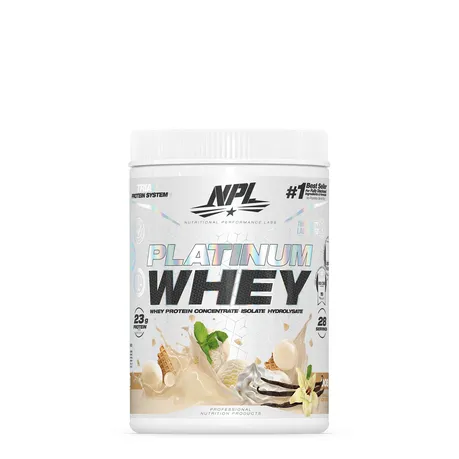 NPL Platinum Whey- Vanilla Ice Cream - 908g