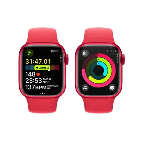 Apple Watch Series 9 GPS Aluminium Case with Sport Band (41mm) - M/L