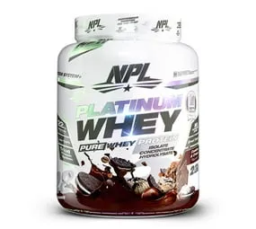 NPL Platinum Whey Protein (908g) - Cookies & Cream