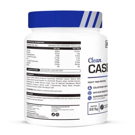 My Wellness Clean Casein Protein Belgium Chocolate 840g