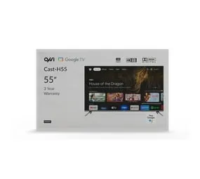 QVWI Cast-H55"  - 4K Google TV