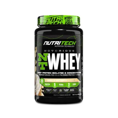 Nutritech NOTORIOUS NT Whey Vanilla Soft Serve - 2lb