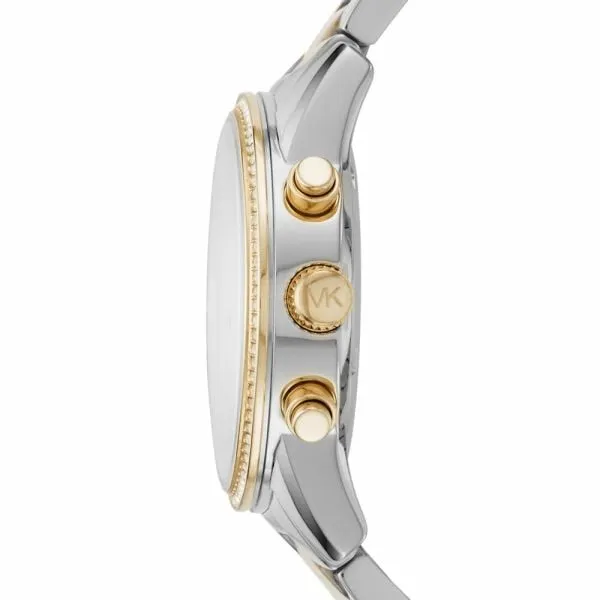 Michael Kors Women's Ritz Silver Round Stainless Steel Watch