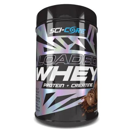 Loaded Whey - Creatine + Protein - Choc Ice Cream - 1kg