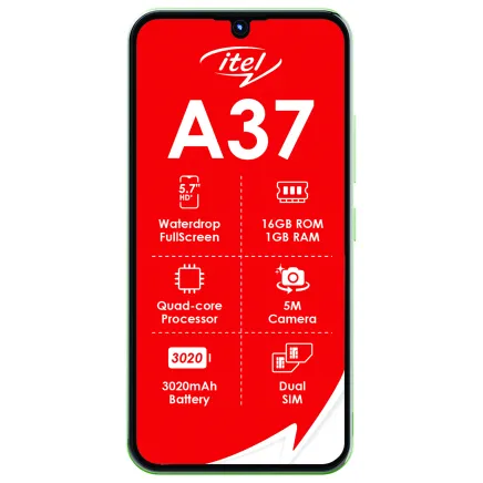 Itel A37 Gradation Green Cellphone