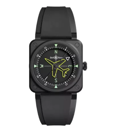 Bell & Ross BR03 Gyrocompass 41mm Limited Edition Ceramic Watch