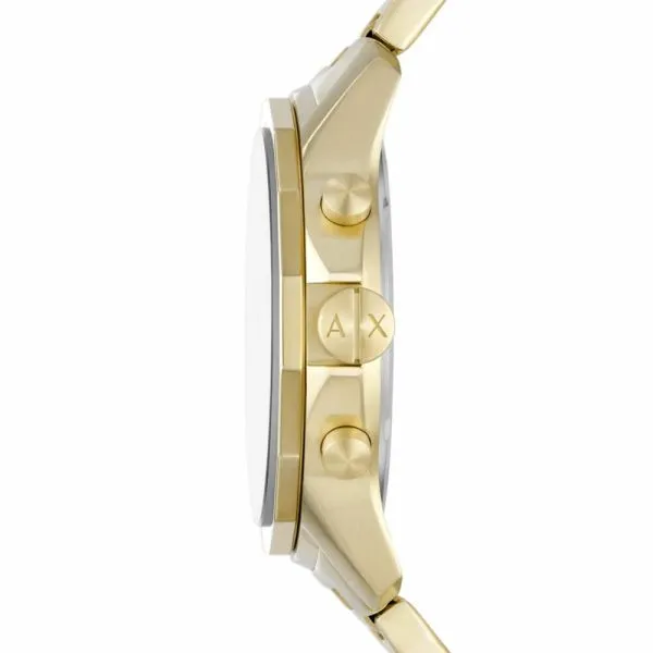 Armani Exchange Chronograph Gold-Tone Stainless Steel Watch - AX1721