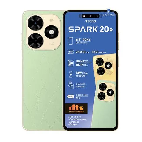 Tecno Spark 20P 4G Dual Sim 256GB - Green