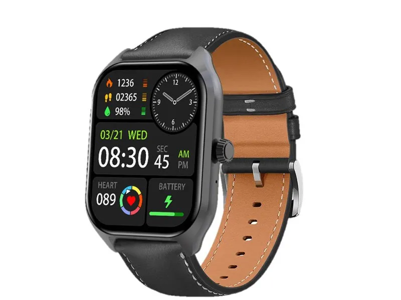 Volkano Elegant Series Multi-Functional Smartwatch (VK-5095-BK)