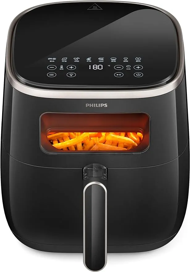 Philips 3000 Series Digital X-Large 13 in 1 Cooking Functions Airfryer, 5.6 Liter Capacity, Black