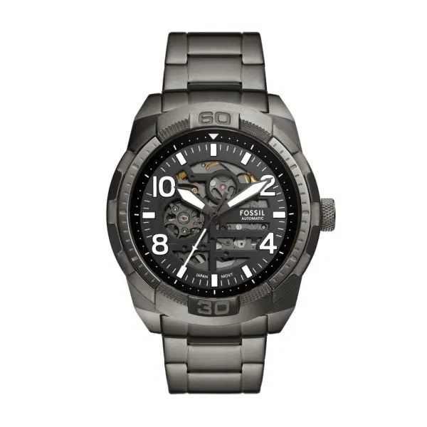 Bronson Automatic Smoke Stainless Steel Watch - ME3255