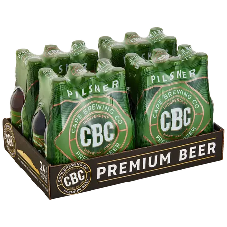 CBC Pilsner - 24 x 340ml Bottles