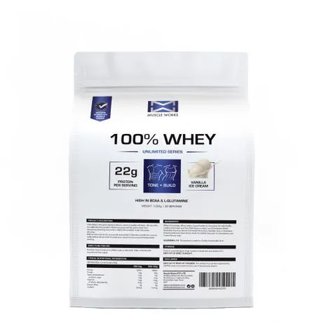 100% Whey 1kg - Vanilla Ice Cream