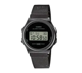 Casio Retro Mesh Round Dial Ion