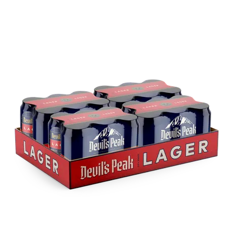 Devil's Peak Lager 24 x 330ml Cans