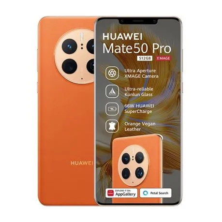 Huawei Mate 50 Pro Dual Sim 512GB - Orange