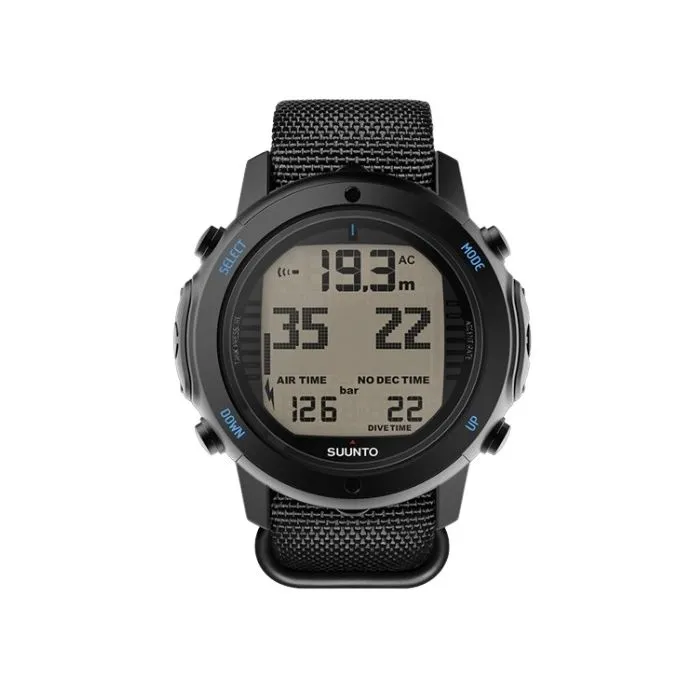 Suunto D6i Novo Dive Computer Watch - Black Zulu