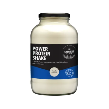 The Harvest Table Power Protein Shake Vanilla 1kg