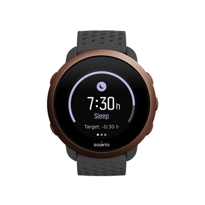 Suunto 3 GPS Sports Smart Watch - Slate Grey/Copper