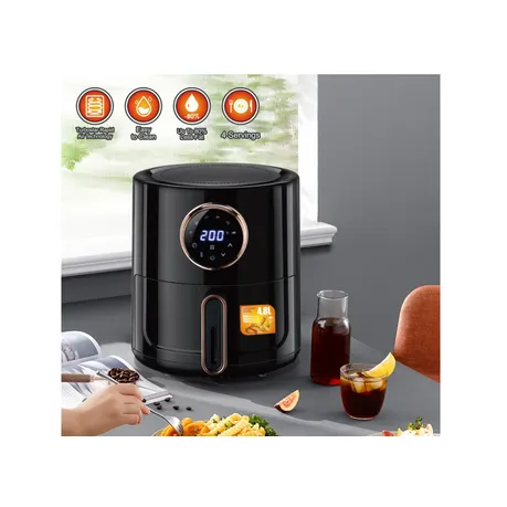 DH-Multi-Function Non Stick Air Fryer With thermostat & timer Control- 4.8L