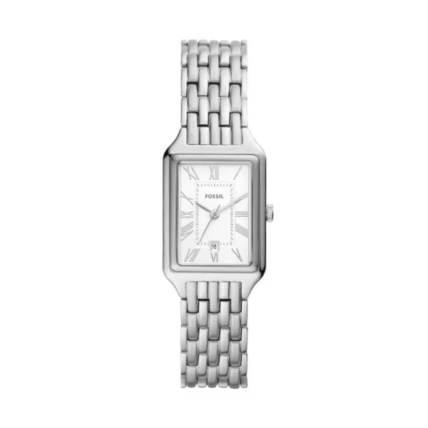 Fossil Women Raquel Three-Hand Date Stainless Steel Watch - ES5221